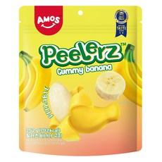 AMOS 阿摩司 Peelerz剝皮香蕉軟糖, 1包, 252g