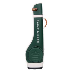 SaintMiller 基本款輕量站立式高爾夫半袋, 綠色