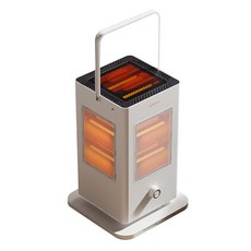 Mellpium 腳觸式五向電暖器, 白色, IN-55FRH