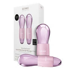 GESKE 冷熱雙效眼部按摩儀 7合1, GESKE Cool&Warm Duo Eye Massager 7 in 1, 粉紅色