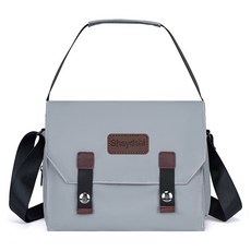 Sheydshi 대용량 카메라 빅사이즈 디카 가방 스몰, 라이트 그레이, 1개