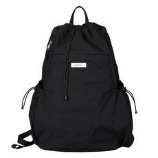 NEIKIDNIS Aero 抽繩後揹包, 黑色