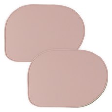 잇어스 홈 버블 실리콘 식탁매트, 핑크, 40 x 29cm, 2개