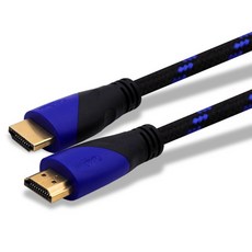 케이블메이트 HDMI 2.0 메쉬 고급형 케이블, 1개