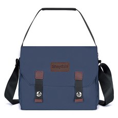 Sheydshi 대용량 카메라 빅사이즈 디카 가방 라지, 네이비, 1개