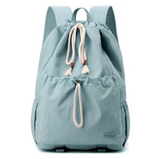 연이랜드 여성용 나일론 파스텔 버킷 백팩