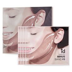id PLACOSMETICS 愛德愛麗 Face Fit耳掛式V型緊緻面膜 V3, 4片, 1片