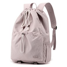 연이랜드 여성용 나일론 파스텔 버킷 백팩