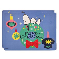 스누피 크리스마스 카드 세트 XPC3028, 혼합색상, 2세트