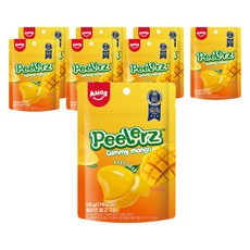 AMOS 阿麥斯 Peelerz剝皮芒果軟糖, 8包, 56g