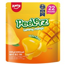AMOS 阿麥斯 Peelerz剝皮芒果軟糖, 1包, 608g