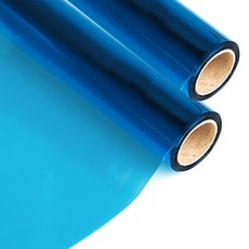 FILMBANK UBIGEO PVC 透明彩色捲膜 藍色, 2個, 950 x 500 x 0.3mm