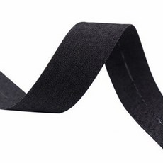 GILGRI 簡約丹寧禮物包裝緞帶 40mm, 01 黑色, 1個, 2m