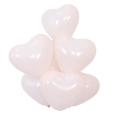 Geuraedada 馬卡龍愛心氣球, 200個, 橘色