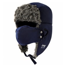 지프스피릿 방한 모자 A0419, 네이비