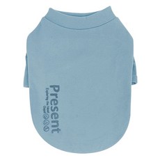 파스텔펫 반려동물 프레젠트 터틀넥 티셔츠, 블루, 1개