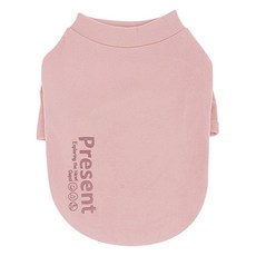 파스텔펫 반려동물 프레젠트 터틀넥 티셔츠, 핑크, 1개
