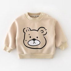 STARDOOR 幼兒大熊刷毛T恤