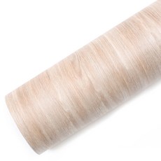 ROSEROSA 奢華木紋室內裝飾膜 木皮貼紙 PW112, 米棕色, 60cm x 5m