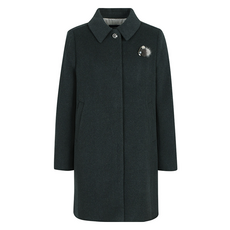 올포유 여성용 브로치 싱글 기본 코트 ALCTN9311-804