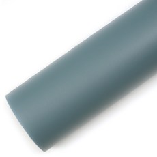 ROSEROSA 素色皮革室內裝飾膜 單色壁貼 PTG124, 藍灰色, 60cm x 10m