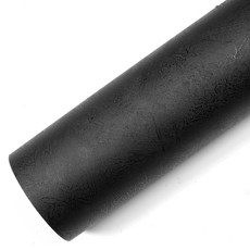 ROSEROSA 彩繪石紋室內裝飾膜 單色壁貼 PTG114, 黑色, 寬 100cm x 長 5m