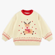 WALTONKIDS 兒童款嗨魯道夫刷毛T恤