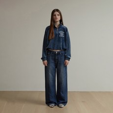 SaltyPebble 女款天鵝絨棉質保暖半拉鍊上衣