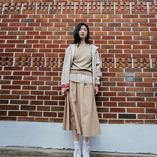 Replain 女款雙面拉鍊連帽衫