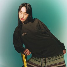 이유이이 여성용 pigment dyeing 티셔츠