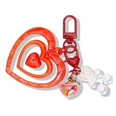 랩 여성용 하트 베어 키링 AQ7AA400