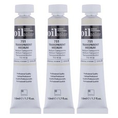 신한화구 전문가 유화물감 3개입, 50ml, 1색