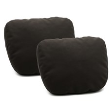ACEPEED S級皮革系列車用頸枕, 2個, 黑色
