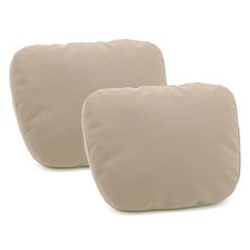 ACEPEED S級皮革系列車用頸枕, 2個, 米色