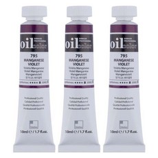신한화구 전문가 유화물감 3개입, 50ml