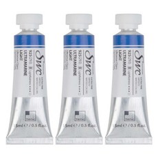 신한화구 전문가 수채화물감 SWC 튜브 B시리즈 925 울트라마린 라이트 3p, 15ml, 1색
