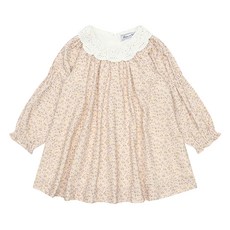 Tartine et Chocolat 女童 GR Bonju 領棉質洋裝