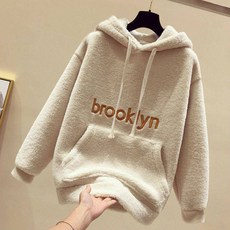 PEONIST 布魯克林大口袋刷毛連帽T恤