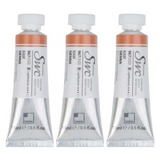 신한화구 전문가 수채화물감 SWC 튜브 B시리즈 967 로 시에나 3p, 15ml, 1색