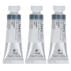 신한화구 전문가 수채화 물감 SWC 튜브 B시리즈 987 페인스 그레이 3p, 15ml, 1색