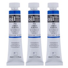 신한화구 전문가 유화물감 3개입, 50ml