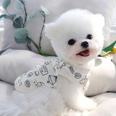 Coco studio 寵物YumYum背心, 象牙白, 1個