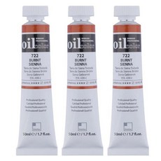 신한화구 전문가 유화물감 3개입, 50ml, 1색