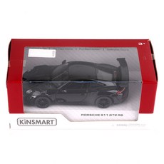 KiNSMAR 保時捷 911 GT2 RS 汽車可動玩具 KT5408, 黑色, 1個