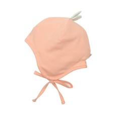 Tartine et Chocolat 兒童U格紋棉質護耳帽 O