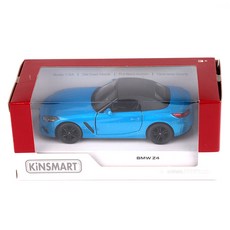 킨스마트 BMW Z4 미니카 KT5419, 블루, 1개