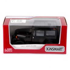 KiNSMAR Jeep DJ-5B 壓鑄車 KT5433, 黑色, 1個