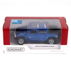 KiNSMART 悍馬 H2 SUT 迷你車 KT5097, 藍色, 1個