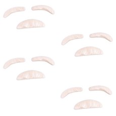 파티공구 할아버지 수염 세트, 화이트, 4세트