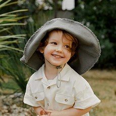 MARLMARL 嬰幼兒 brim 3 olive 帽子